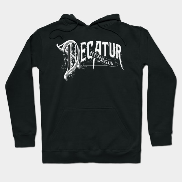 Vintage Decatur, GA Hoodie by DonDota